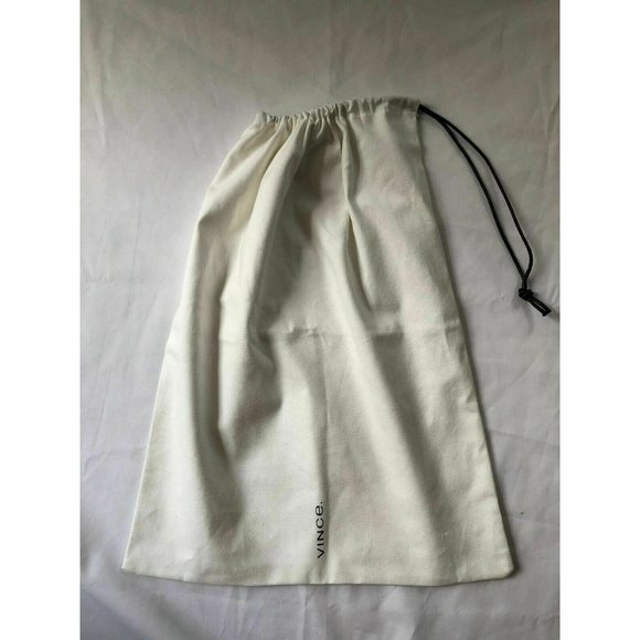 Vince DustBag Storage Cover Pouch Drawstring White 17.2" X 13.8" - Picture 3 of 5